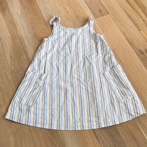 Hanna Andersson Striped Rainbow Dress